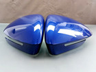 Org VW ID4 ID4 Tiguan CT1 Outside Mirror Cap TWA Blue Dusk R&L Set 11B857537A/8A
