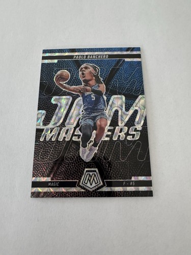 2024-25 Panini Mosaic Paolo Banchero Insert Card Jam Masters Silver Prizm SP