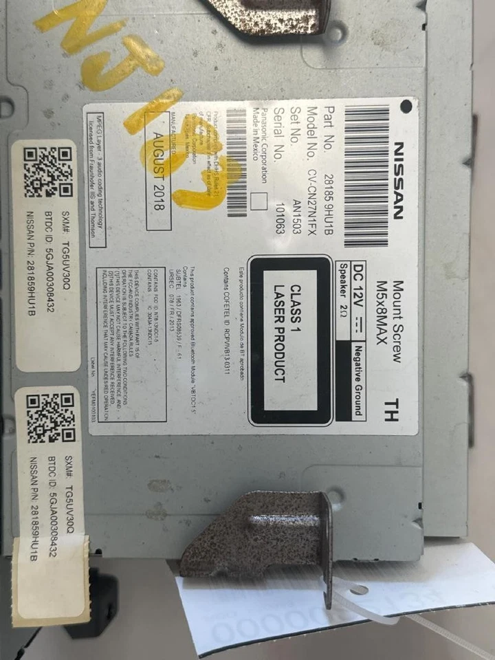 Rear Suspension Assembly Nissan NISSAN ALTIMA 18 Foto 4 de 4