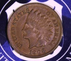 1908 Indian  cent  {{{1D05