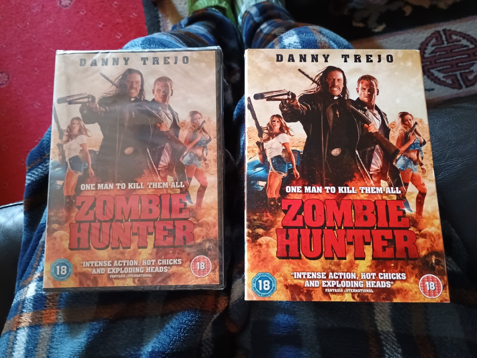 Zombie Hunter DVD (2013) WITH SLIP COVER