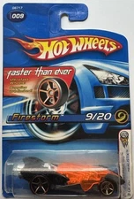 2005 Hot Wheels First Edition REALISTIX Firestorm 9/20 (FTE Hub Wheels)