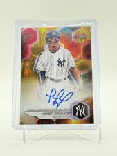 2023 Bowman's Best Keiner Delgado Autograph /75 #B23-KD - New York Yankees