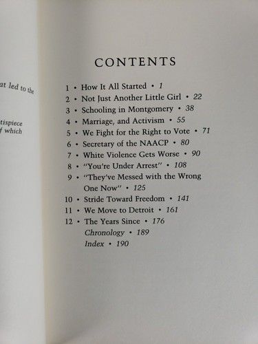 Rosa Parks: My Story SIGNED, 1st Edition, 3rd Printing (1992, Hardcover) Ticket - Imagen 14 de 19
