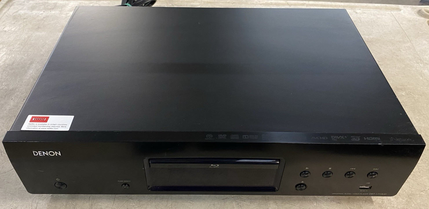 Denon DBT-1713UD Blu-Ray / DVD / CD Universal Audio / Video 
