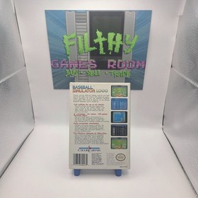 Baseball Simulator 1.000 (Nes) CIB/TESTED/REG
