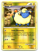 Mareep Pokemon Common HeartGold SoulSilver 73/123 on eBay