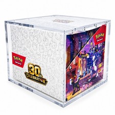 Pokemon 30th Celebrations Mini Tin Display Acrylic Case With Magnetic Lid 10 Tin Pokemon 30th Celebrations Mini Tin Display Acrylic Case With Magnetic Lid 10 Tin