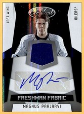 2010-11 Panini Certified Magnus Paajarvi RC Auto 395/499 Edmonton Oilers #193