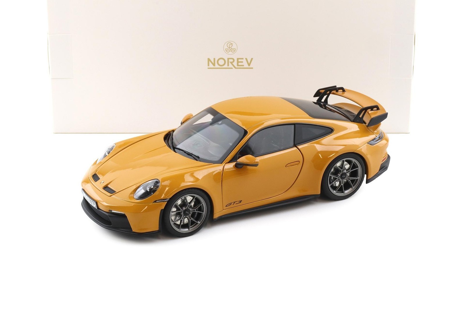 1:18 NOREV Porsche 911 992 GT3 Coupé 2021 Bahama Yellow 187387