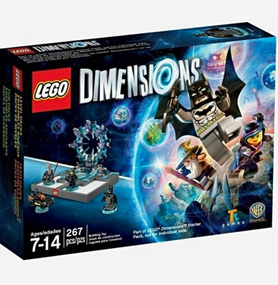 LEGO Dimensions Starter Pack 71170 267 pcs Batman Gandalf Wyldstyle 2015