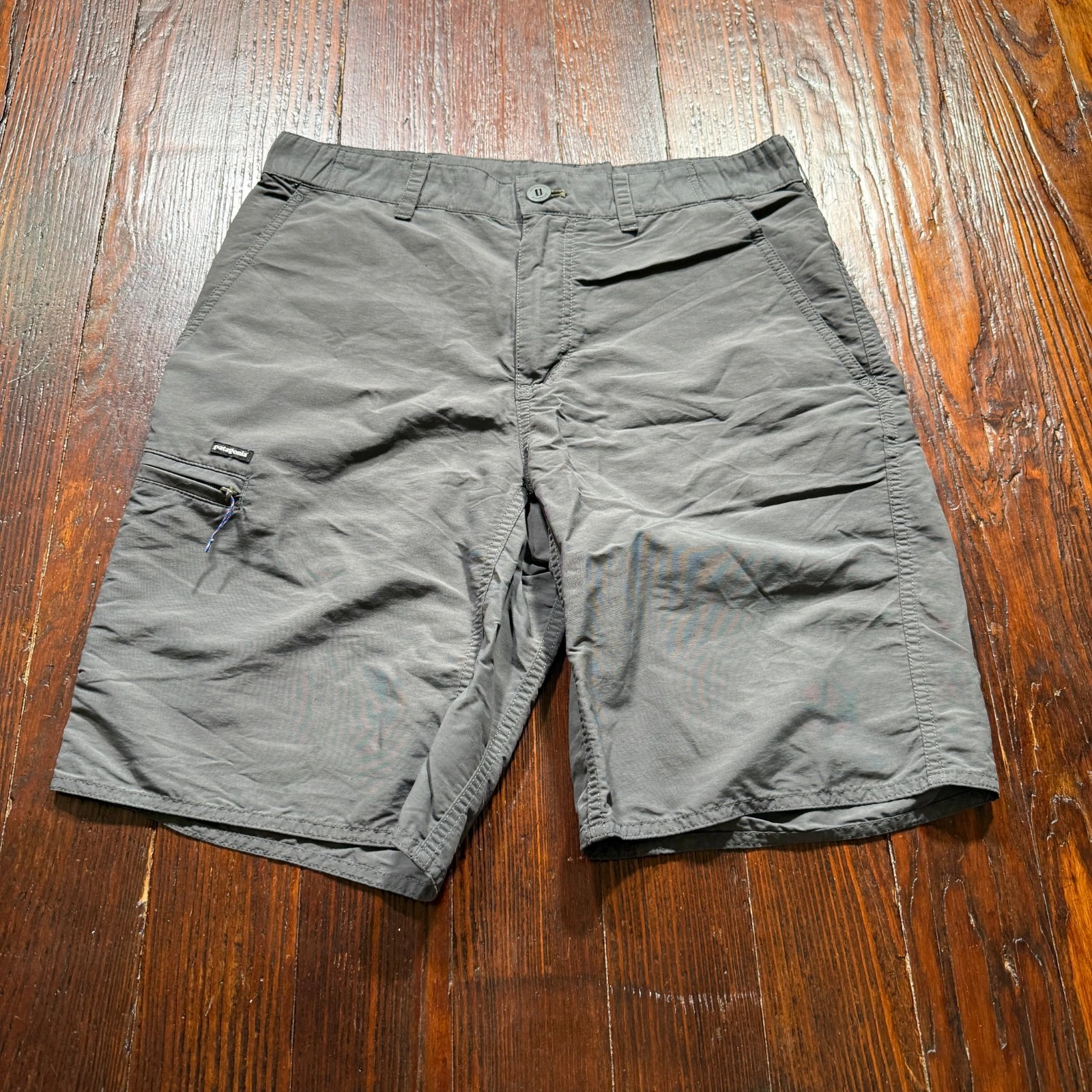 Patagonia Shorts Mens S Gray Guidewater II Cargo Hybrid Hiking Water Outdoors