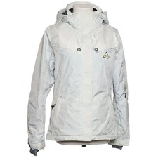 SOS, Skijacke, Damen, Größe: 36, Grau/Weiß, Polyester #Ssv