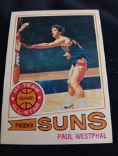 1977-78 Topps - Paul Westphal #10. Phoenix Suns. EX - EX+