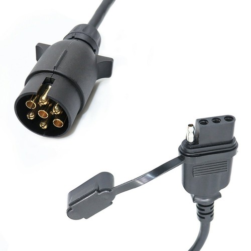 Converter Fittings For European Vehicle 7Pin Accessories Replacement Round - Picture 8 of 12