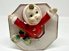 Vintage Lipper & Mann NOEL Christmas Kid White Letter O Replacement Japan