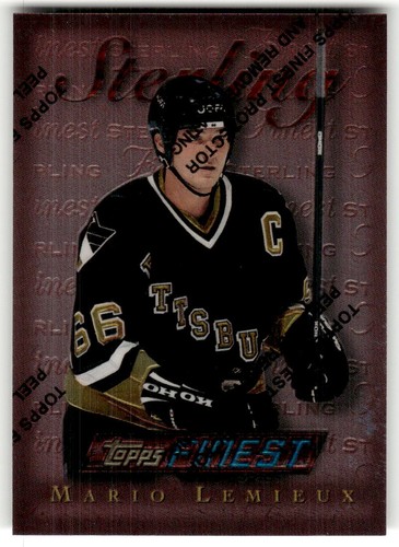 1995 Finest Mario Lemieux #150 card