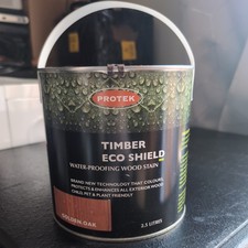 POWER Sheds 2.5L Timber Eco Shield Golden Oak Power Paint FREE POSTAGE