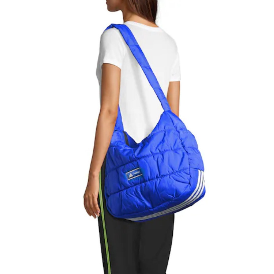 New Adidas X Moonboot Rare Shopper Crossbody Puffy Bag in Blue