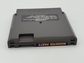 Bandai Monster Party Nintendo NES Game 1989 NTSC-U/C Action Platformer Cartridge