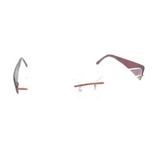 Silhouette 6650 40 6054 Red Rimless Eyeglasses Frames 53-17 135 Austria Women