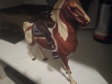 Lone Ranger, Inc. 1954-64 Vintage The Lone Ranger Cowboy Figures w/ 2 Horses