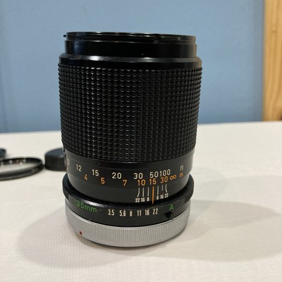 Canon FD 135mm f3.5 S.C. Manual Focus Prime Lens | eBay
