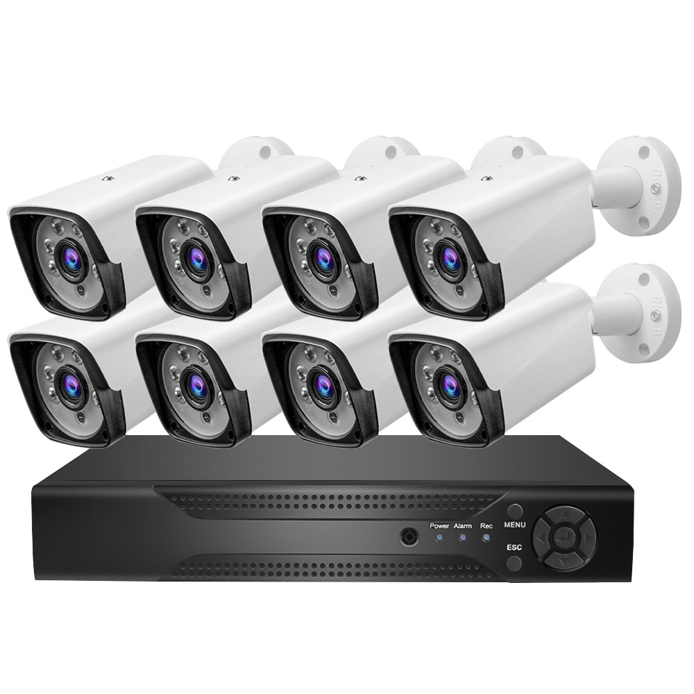 Camaras De Seguridad Para Casa Oficina Home Security Camera System 8 Cameras USA