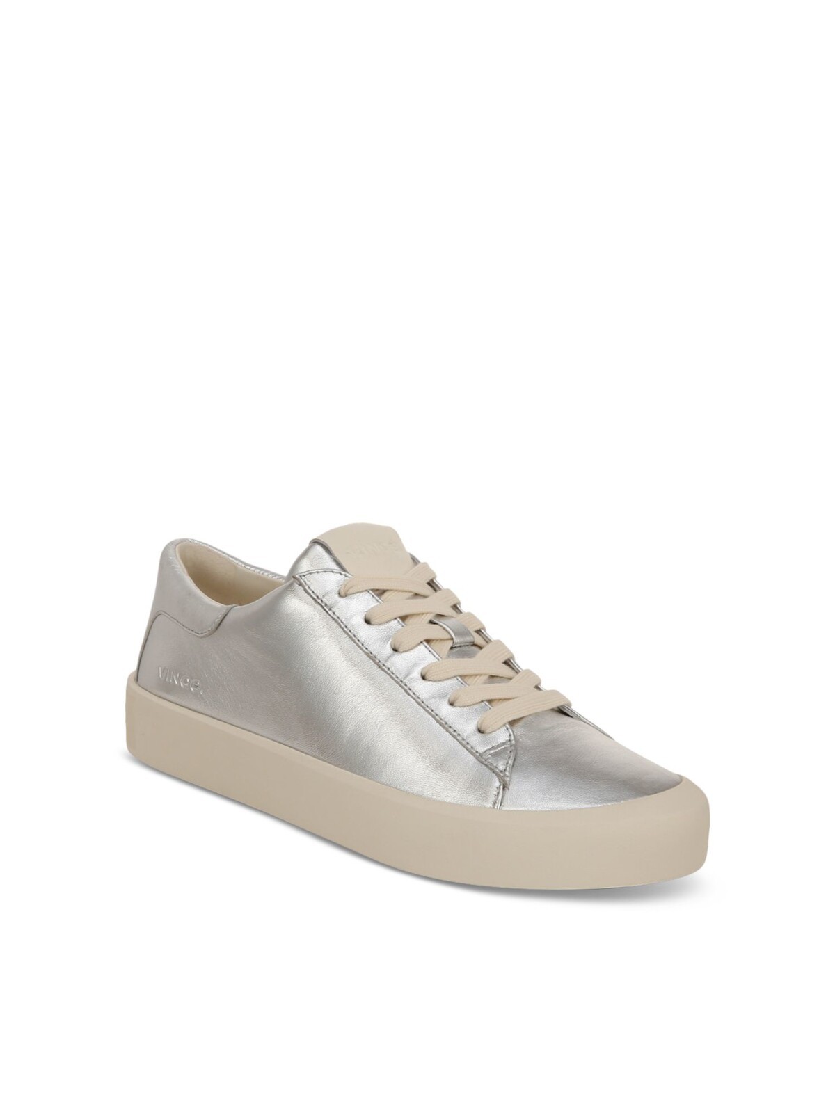 VINCE Womens Silver Debossed Lightweight Gabi Platform Sneakers Shoes 55 M 11890₽