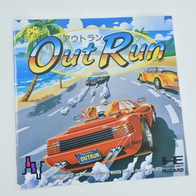 OUT RUN PC Engine Hu 3269 pe