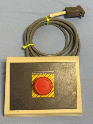 MTS Remote Station Emergency OFF Switch Part 49109701 A w/ Connector Power Cable