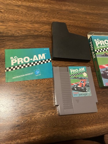 R.C. Pro-Am CIB (Nintendo Entertainment System 1988) NES Complete In Box
