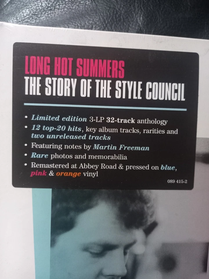 Long Hot Summers - The Story Of The Style Council - Triple Coloured Vinyl MINT - Image 2 of 2