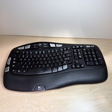 Logitech Wireless Comfort Wave K 350 Keyboard Palm Rest No USB Receiver