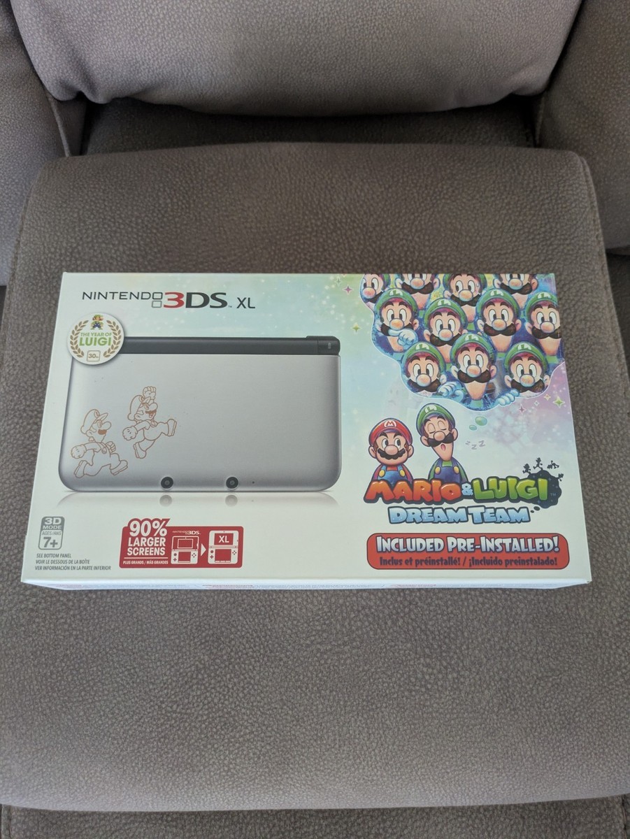 Nintendo 3DS XL Mario & Luigi Dream Team 4GB Handheld System