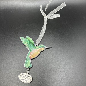 Hummingbird Daughter “You Are A Beautiful Blessing” Ornament, Mirror Hanging