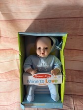 Melissa & Doug Mine to Love Jordan 12-Inch Soft Body Baby Doll Ag 18 m+