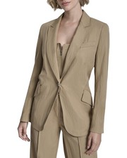 Dkny Zigzag Stretch Blazer Women's