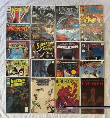  First Issue, #1  Comic Book Lot - 20 Comics - DC, Independent, Marvel