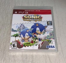 Sonic Generations (Greatest Hits) (PS3 PlayStation 3) Brand New Sealed