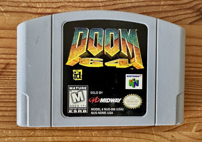 Doom 64 Nintendo 64 N64 Spielmodul NTSC-U/C Midway NUS-NDME-USA
