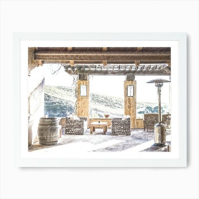 Architecture #3 Art Print Framed Wall Art Poster Canvas Print Picture
