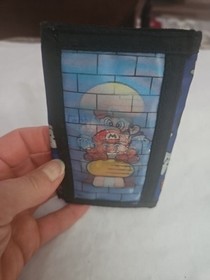 Avon Super Mario Bros. Lenticular Hologram Wallet Nintendo NES Trifold 1990's