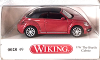 Wiking H0 Nr. 0028 49 Vw The Beetle Cabrio / 1:87 / Neu