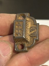 VINTAGE EASTLAKE VICTORIAN CAST IRON CABINET CUPBOARD DOOR LATCH LOCK CATCH ONLY