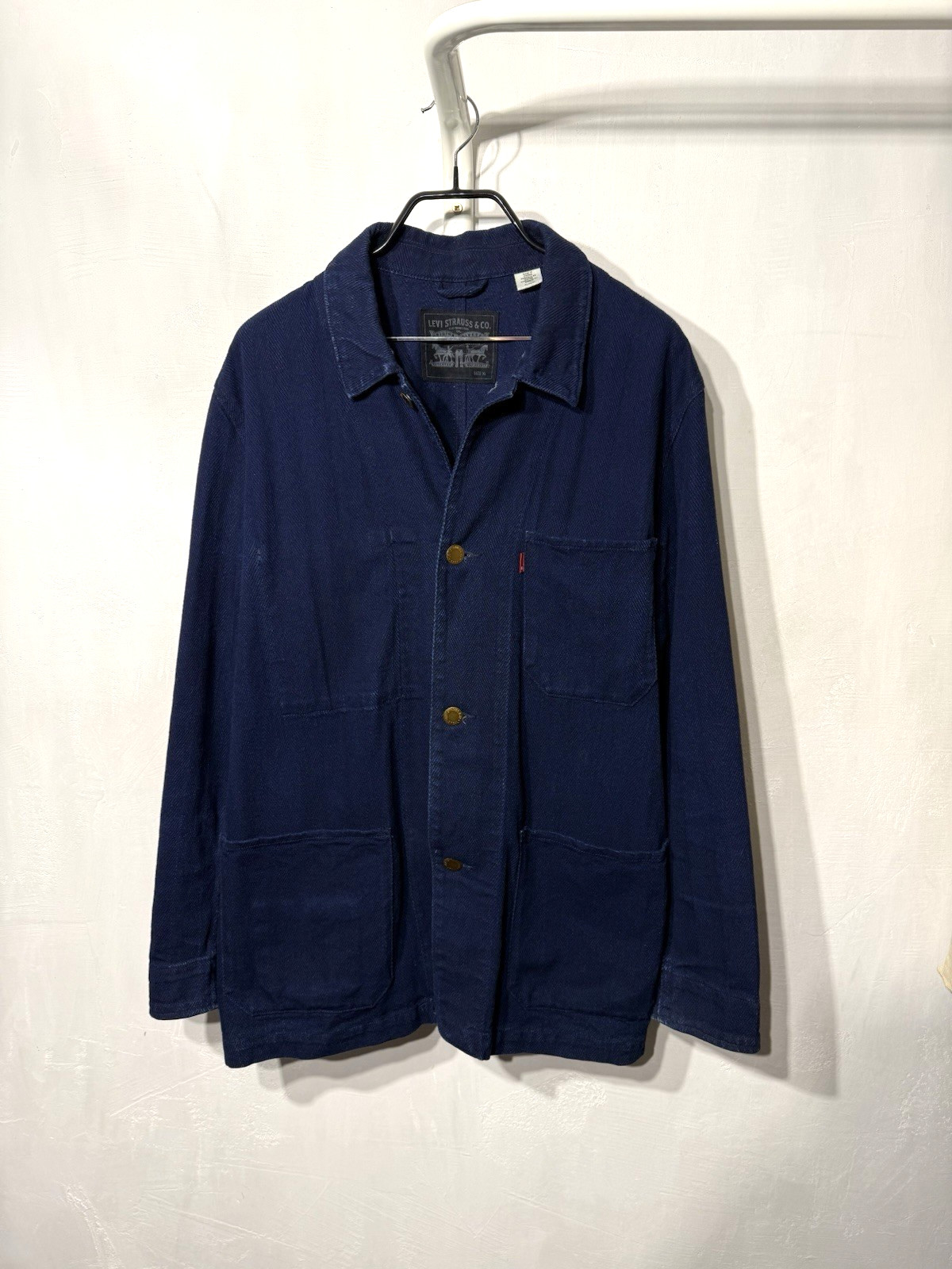 Levi's Chore Engineer Work Coat Jacket Railroad T… - image 1