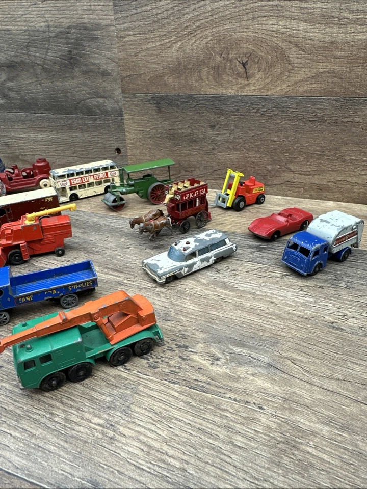 Лот из 28 винтажных автомобилей, Lesney, Tootsie, спичечный коробок - Изображение 4 из 4