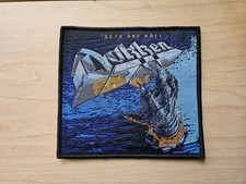 DOKKEN, TOOTH AND NAIL, SEW ON BLACK BORDER WOVEN PATCH
