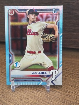 Mick Abel - 2021 Bowman - 1st Edition SKY BLUE #BFE-42  Rookie(RC) - Phillies