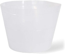 Pflanzkübel-Zubehör EINSATZ Flexibel Kunststoff 30x30x22 cm Transparent Rund